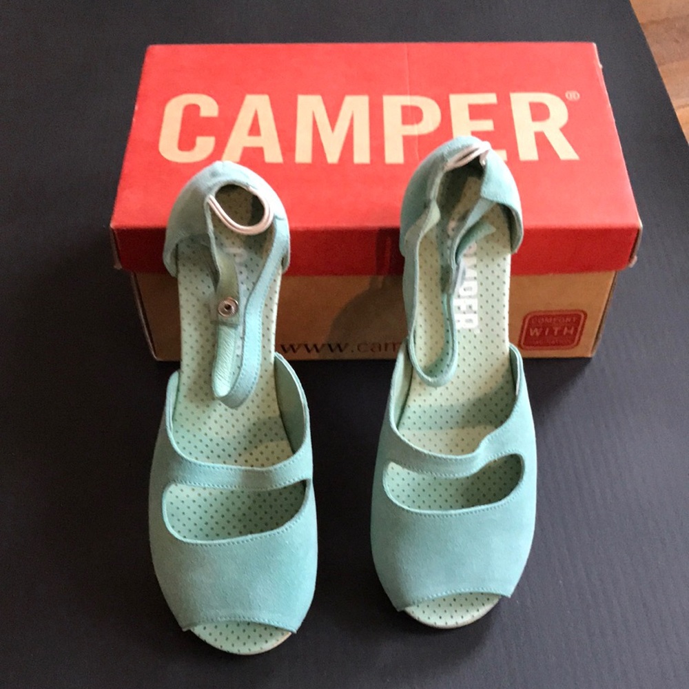 Camper suede sandals